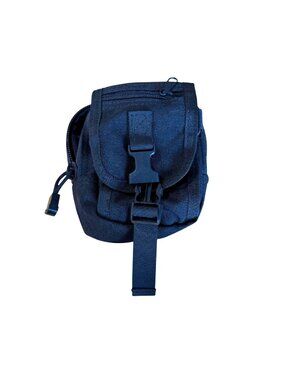 Condor Gadget Pouch Black Molle Zipper Pockets Buckle Closure